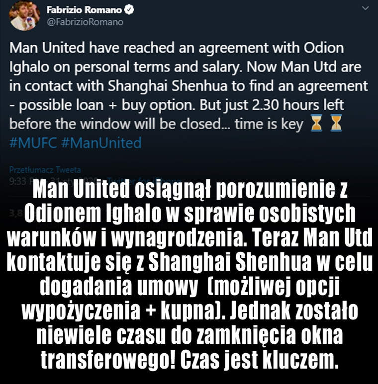 Man United DOGADANY z napastnikiem z ligi chińskiej! :D